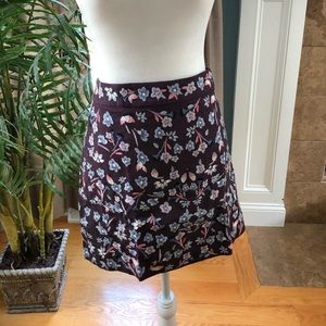 LOFT Floral Skirt